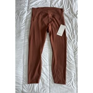 New Lululemon Instill HR tight 25" Leggings Size 12 LW5DJTS ANCP NWT